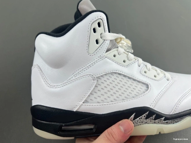 HYPE 5 RETRO DD0587-110 'WHITE JORDAN AIR BLACK' 0808